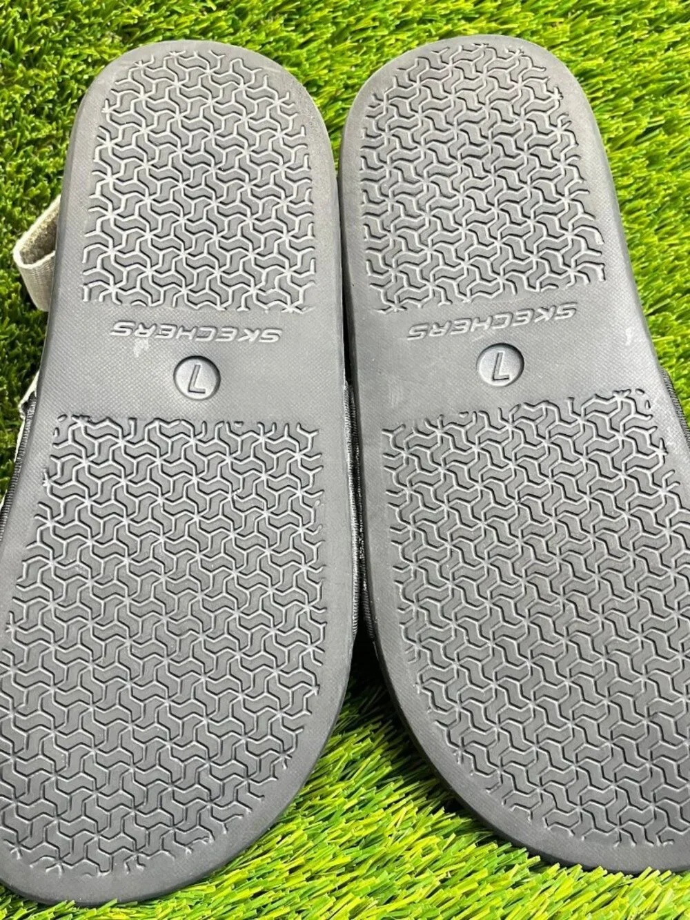 Skechers Sport Gambix 2.0 Mens Size‎ 7 Taupe Black Beach Outdoor Sandals Shoes